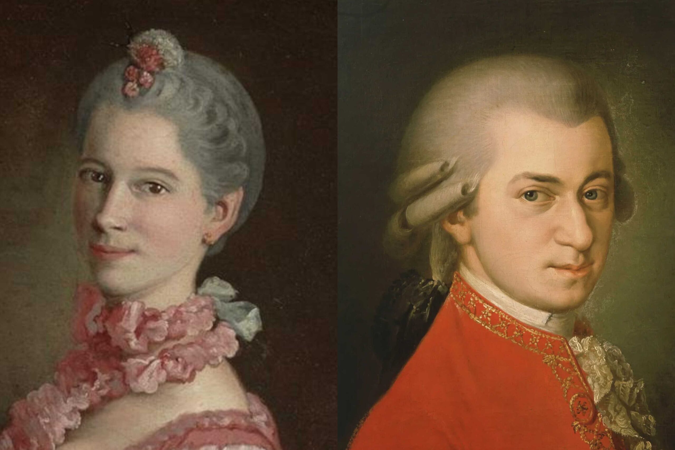 Martines, Mozart en Salieri